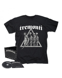 Tremonti - Marching in Time - Digipak CD + T- Shirt Bundle
