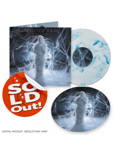Infected Rain - Ecdysis - White Blue Marbled Vinyl + Slipmat