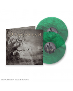 Arcane Rain Fell - TRANSPARENT GREEN BLACK Marbled 2- Vinyl