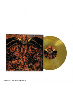 Deinos Nekromantis (GOLD Layout Version) - GOLD SCHWARZES Galaxy Vinyl