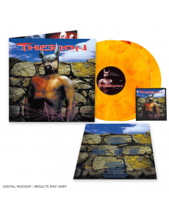 Theli YELLOW RED Marbled 2-Vinyl + Patch