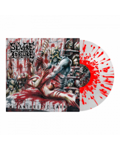 Misanthropic Carnage - CLEAR RED Splatter Vinyl