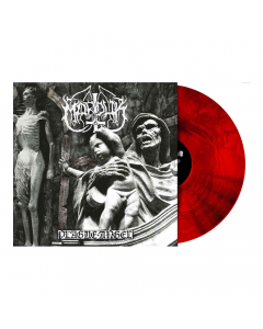 Plague Angel - ROT SCHWARZ Marmoriertes Vinyl