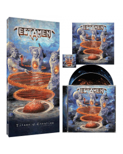 Testament album cover Titans Of Creation