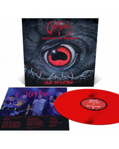 Cause Of Death - Live Infection - BLOOD RED Vinyl