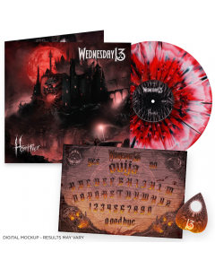 Horrifier Die Hard Edition: RED WHITE BLACK Splatter Vinyl + Oujia Board + Planchette