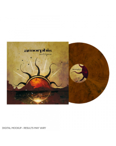 Eclipse - ORANGE SCHWARZ Marmoriertes Vinyl