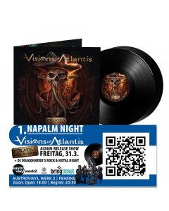 Pirates Over Wacken - BLACK 2- Vinyl + Release Show Austrovinyl Werk 2 31.03.2023 E-Ticket Bundle