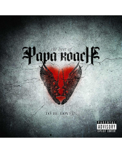 To Be Loved - The Best Of Papa Roach - ROT SCHWARZ Marmoriertes 2-Vinyl