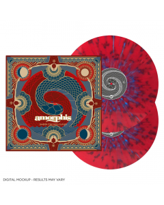 Under the Red Cloud FLAME ROT BLAUE Splatter 2- Vinyl
