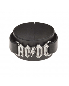 ALCHEMY ROCKS - AC/DC - Logo / Leather Wriststraps