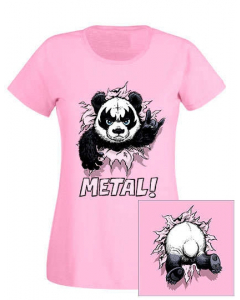 HEAVY METAL HAPPINESS - Panda Metal! / Girlie Shirt