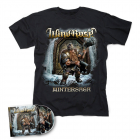 57474 wind rose wintersaga cd + t-shirt bundle fantasy metal folk metal pagan metal