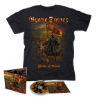 grave digger fields of blood digipak cd t shirt bundle