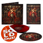Leave A Scar - Dee Hard Edition: RED BLACK Marbled + Album Art Patch + Slipmat
