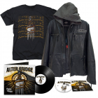 Pawns & Kings Ltd. Deluxe Bundle Leather Jacket+CD+Vinyl+T-Shirt