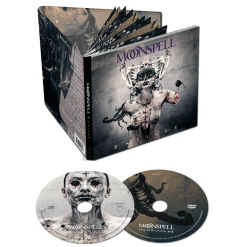 moonspell extinct mediabook cd dvd