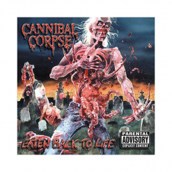 Cannibal Corpse album cover Eaten Back To Life