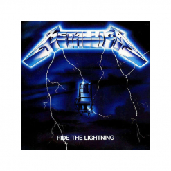 Metallica album cover Ride The Lightning