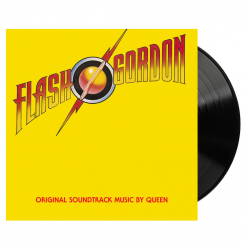 QUEEN - Flash Gordon (Original Soundtrack Music) / BLACK LP Re-Issue