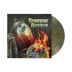 Serpentine Dominion OLIVE GREEN MARBLED LP