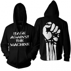 Rage Against The Machine - Large Fist / Zip Hood