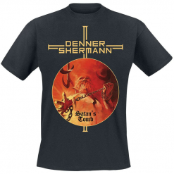 Denner Shermann Satans Tomb t-shirt front