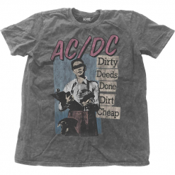 AC/DC Snow Wash T-shirt front