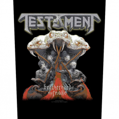 TESTAMENT - Brotherhood Of The Snake / Backpatch