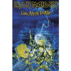 iron maiden - live after death - flagge
