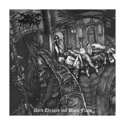 Darkthrone album cover Dark Thrones And Black Flags
