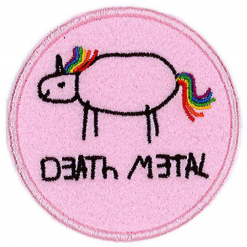Death Metal Unicorn patch