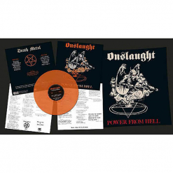 Power From Hell TRANSPARENT ORANGE LP LP
