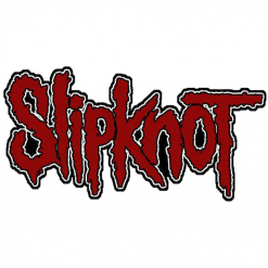 43438 slipknot logo cut-out patch