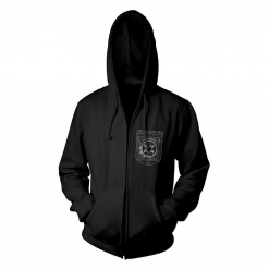 arch enemy death squad zip hoodie