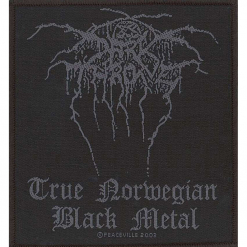 Darkthrone True Norwegian Black Metal patch