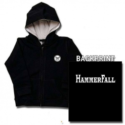 45055 hammerfall logo kids hoodie