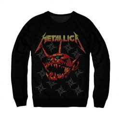Metallica Log Fire sweater front