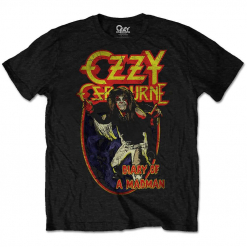 Ozzy Osbourne Diary Of A Madman T-shirt front