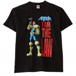 Anthrax I Am The Law T-shirt front