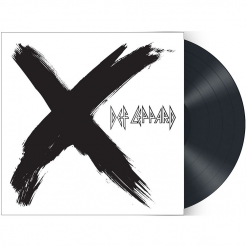 X - SCHWARZES Vinyl