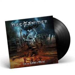 DEE SNIDER - For The Love Of Metal / BLACK LP Gatefold