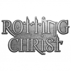 ROTTING CHRIST - Logo / Metal Pin Badge
