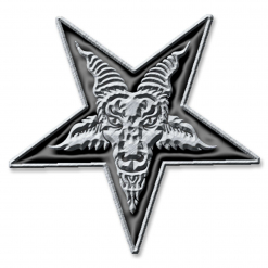 Pentagram / Metal Pin Badge