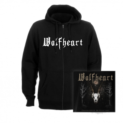 52265-1 wolfheart constellation of the black light zip hoodie