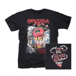 Corpsefucking Art Voracious Tomatoes t-shirt front and back