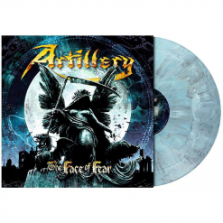 The Face of Fear OPAQUE GREY BLUE Marbled LP