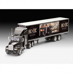 53445-1 ac_dc truck and trailer plastic modell kit