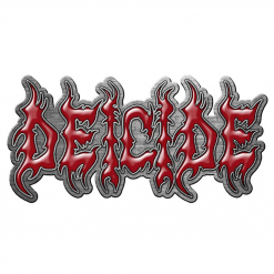 Deicide logo metal pin badge