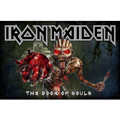 iron maiden - book of souls - flagge